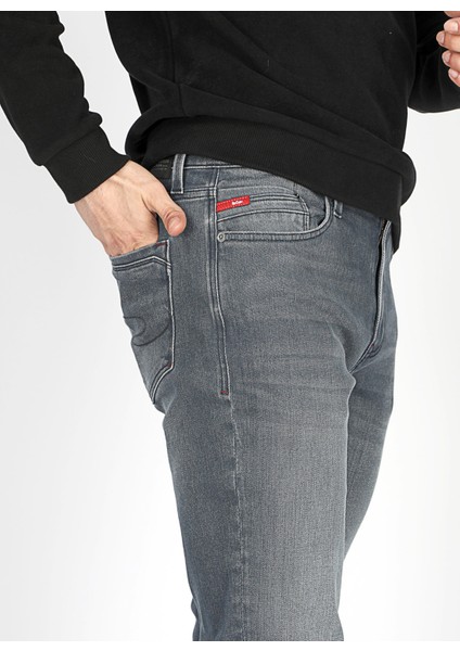 Normal Bel Slim Fit Erkek Denim Pantolon 251 Lcm 121026 Jack Hapson Smoky fırsatları