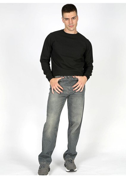 Normal Bel Loose Fit Erkek Denim Pantolon 251 Lcm 121043 Baggy Ramon Falcon