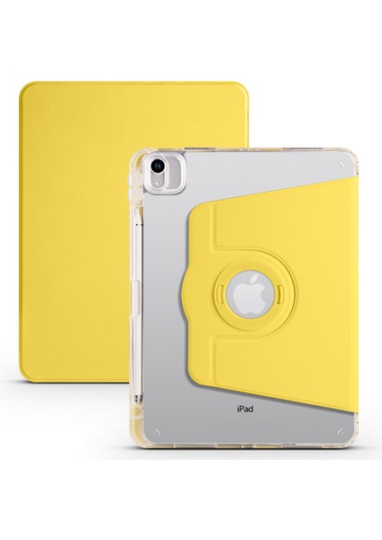 iPad Air 13 (2024) Döner Stand Pu Deri Çıkarılabilir Tpu Tablet Kılıfı (Yurt Dışından)
