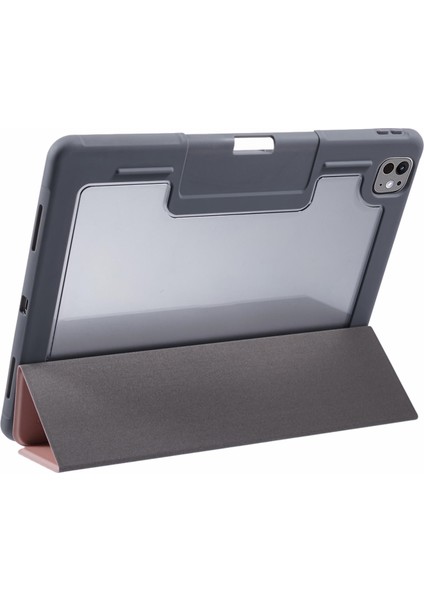 iPad Pro 13 (2024) Üç Katlı Stand Deri Otomatik Uyandırma uyku Tablet Kılıfı (Yurt Dışından) fiyatları