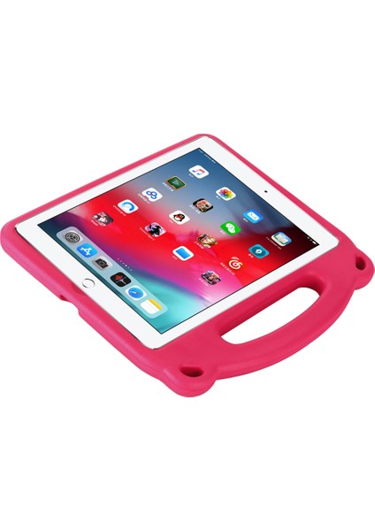 Panda Desenli Eva iPad 10.2 (2019 2020 2021) Standlı Rose Tablet Kılıfı (Yurt Dışından)