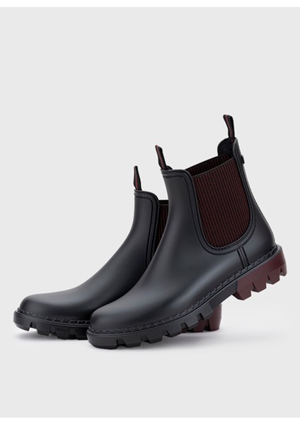 Siyah - Bordo Kadın Bot W10317 modelleri