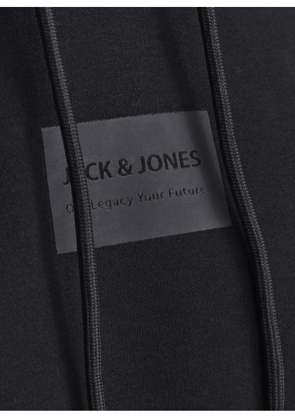 Kapüşon Yaka Siyah Erkek Sweatshırt 12256841_JJHAKKAI Sweat Hood fırsatları