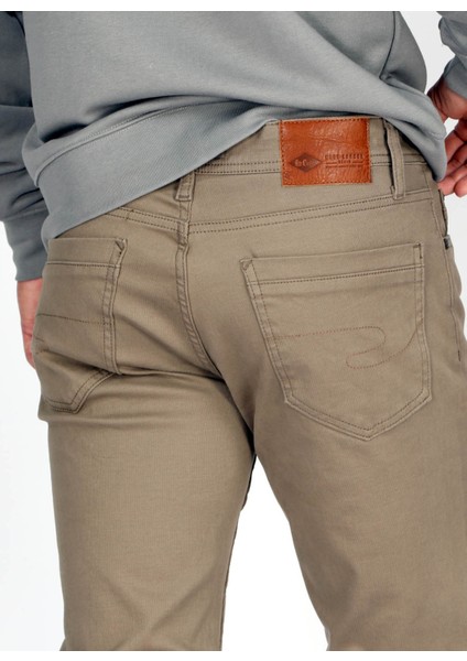 Normal Bel Slim Straight Deve Tüyü Erkek Chino Pantolon 251 Lcm 221002 Jagger Camel
