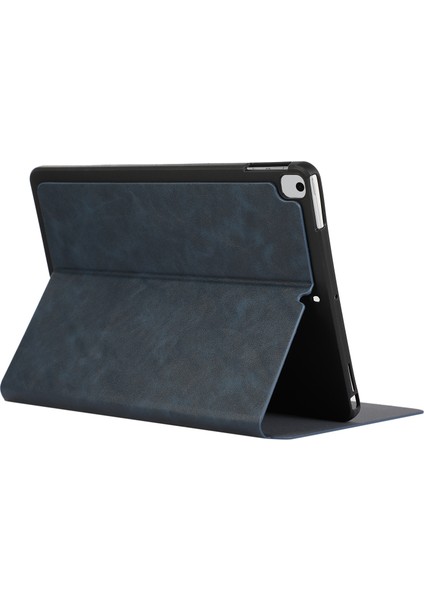iPad 10.2 (2019 2020 2021) Pu Deri Çevirin Otomatik Uyandırma uyku Stand Tablet Kılıfı (Yurt Dışından)