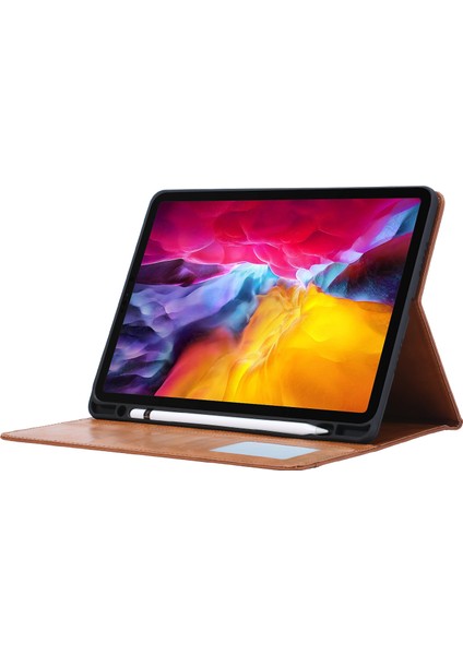 Pu Deri Cüzdan Standı iPad Pro 12 9 Inç (2018) Şarap sı Tablet Kılıfı (Yurt Dışından) fırsatları