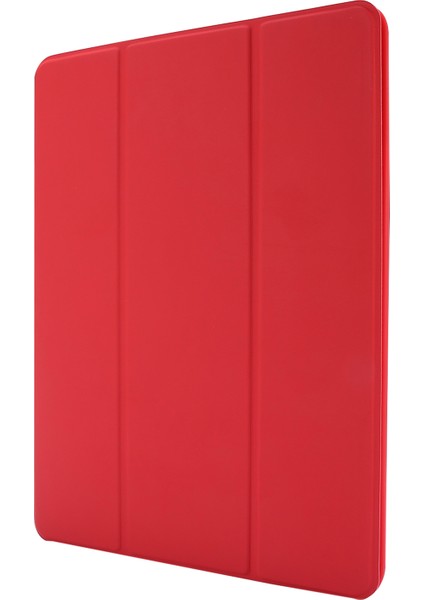 iPad Air (2013) AIR 2 Pu Deri Tpu Üçe Katlanmış Stand Kalemli Yuvası Tablet Kılıfı (Yurt Dışından)