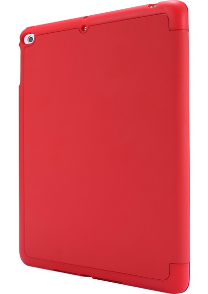 iPad Air (2013) AIR 2 Pu Deri Tpu Üçe Katlanmış Stand Kalemli Yuvası Tablet Kılıfı (Yurt Dışından)