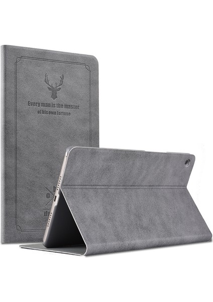 Geyik Desenli Pu Deri Pc Standı iPad Air 2 Tablet Kılıfı (Yurt Dışından)