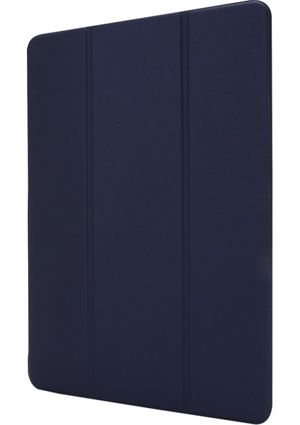 iPad Air (2013) AIR 2 Pu Deri Tpu Üçe Katlanmış Stand Kalem Yuvalı Tablet Kılıfı (Yurt Dışından)