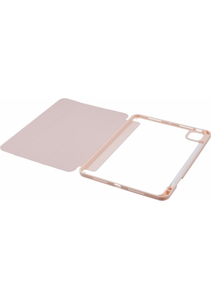 iPad Pro 11 (2024) Üç Katlı Standlı Arka Deri Kalem Yuvası Tablet Kılıfı (Yurt Dışından) fırsatları