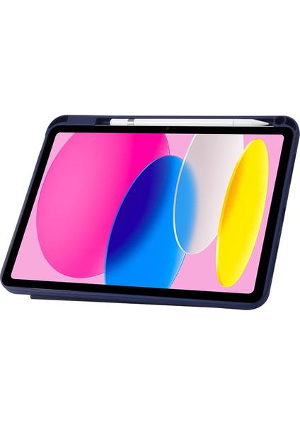 Origami Standı iPad 10.9 (2022) Otomatik Uyandırma uyku Pu Deri Akrilik Tam Koruma Tablet Kılıfı (Yurt Dışından) fiyatları
