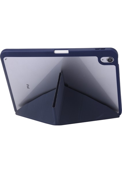 Origami Standı iPad 10.9 (2022) Otomatik Uyandırma uyku Pu Deri Akrilik Tam Koruma Tablet Kılıfı (Yurt Dışından) modelleri