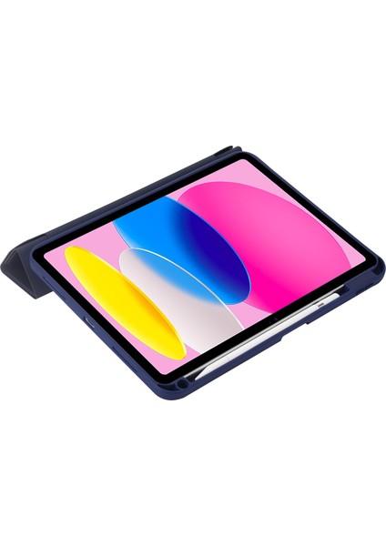 Origami Standı iPad 10.9 (2022) Otomatik Uyandırma uyku Pu Deri Akrilik Tam Koruma Tablet Kılıfı (Yurt Dışından) fırsatları