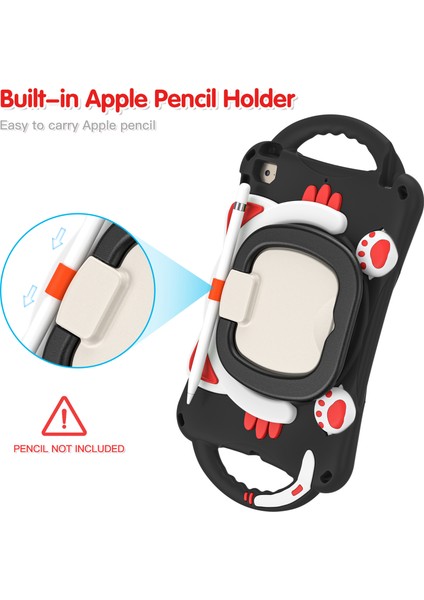 Sağlam Ağır Hizmet 3'ü 1 Arada Döner Tekme Standı Pc iPad Mini 2 3 4 mini (2019) Silikon Koruyucu 7 9 Inç Tablet Kılıfı (Yurt Dışından) fırsatları