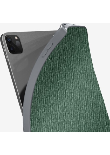 King Kong Serisi Deri Otomatik Uyandırma Uyku iPad Pro 11 Inç (2021 2020 2022) Kalem Tutuculu Stand Tablet Kılıfı (Yurt Dışından)