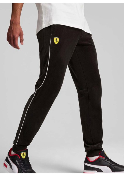 Siyah Erkek Lastikli Bel Eşofman Altı 62704401 Ferrari Race Mt7+ Pants