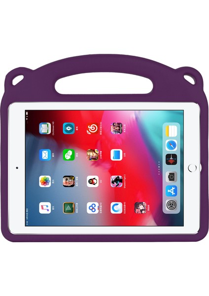 Panda Desenli Eva iPad 10.2 Standlı (2019 2020 2021) Tablet Kılıfı (Yurt Dışından)