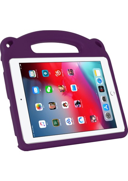 Panda Desenli Eva iPad 10.2 Standlı (2019 2020 2021) Tablet Kılıfı (Yurt Dışından)