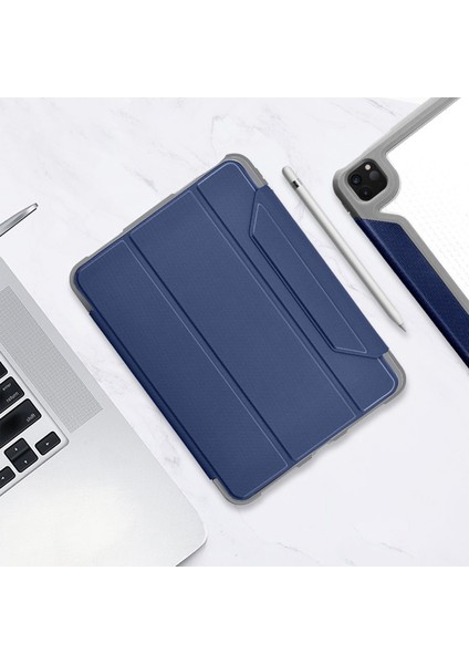 iPad 10.2 (2019 2020 2021) Standlı Pc Pu Deri Tablet Kılıfı (Yurt Dışından)