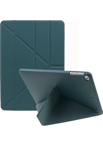 iPad 9.7 (2018 2017) Akıllı Pu Deri Tpu Origami Stand Tablet Kılıfı (Yurt Dışından)