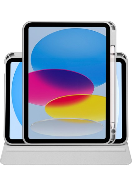 iPad Air 11 (2024) Pu Deri Akrilik Otomatik Uyku uyandırma Döner Stand Tablet Kılıfı (Yurt Dışından) indirimleri