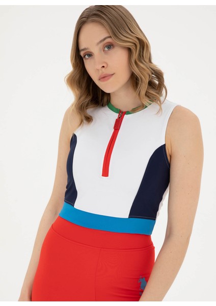 Bisiklet Yaka Beyaz Kadın T-Shirt PELE-S modelleri