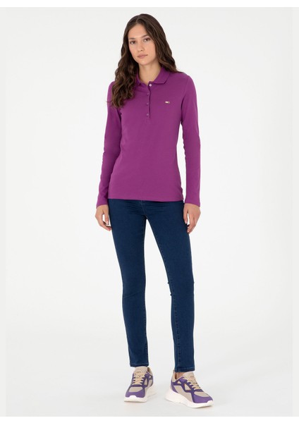 Normal Bel Normal Paça Toothpick Koyu İndigo Kadın Denim Pantolon RC-ISSY24K-K