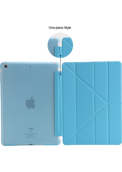 iPad 9.7 (2018 2017) Akıllı Pu Deri Tpu Origami Standı Tablet Kılıfı (Yurt Dışından)