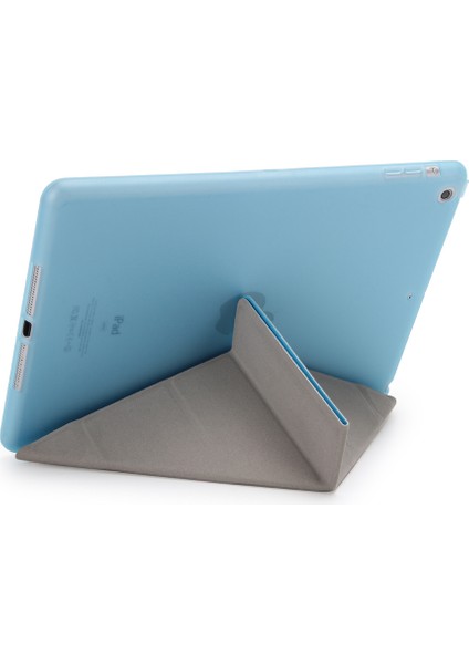iPad 9.7 (2018 2017) Akıllı Pu Deri Tpu Origami Standı Tablet Kılıfı (Yurt Dışından)