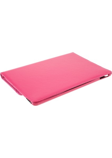 iPad 10.2 (2019 2020 2021) 360 Döner Standlı Deri Litchi Tahıl Tablet Kılıfı (Yurt Dışından)