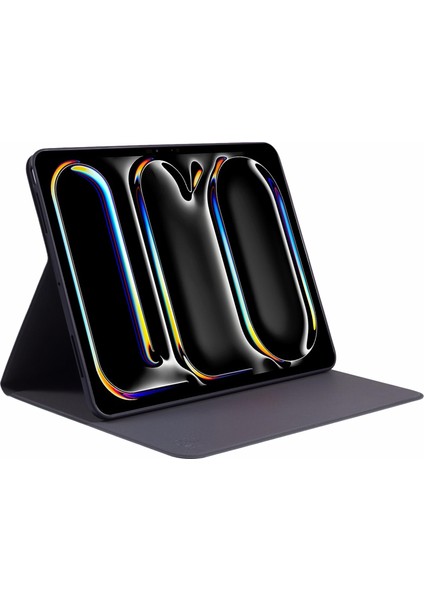 iPad Pro 13 (2024) Kanvas Serisi Kumaş Dokusu Damlamaya Dayanıklı Deri Tablet Kılıfı (Yurt Dışından) fırsatları