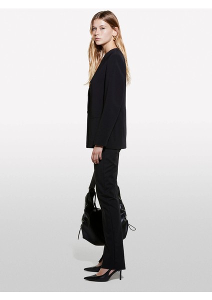 Normal Siyah Kadın Ceket 2GJCLW028 fiyatları