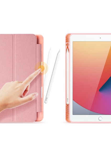 Forestl Digital iPad 10.2 (2019 2020 2021) Üç Katlı Stand Pu Deri Akıllı Tablet Kılıfı (Yurt Dışından)