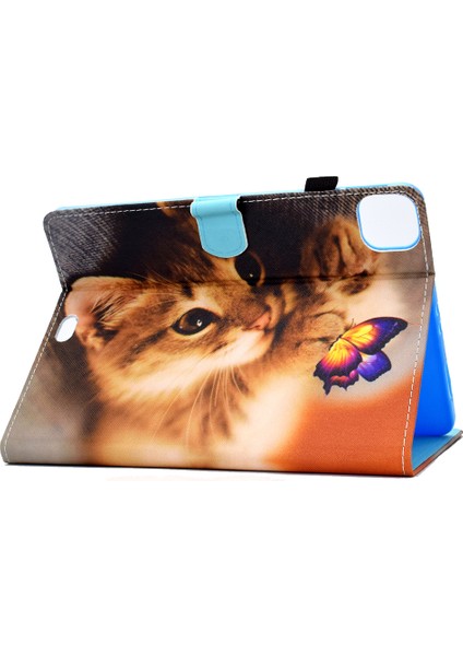 iPad Pro 11 (2024) Pu Deri Tpu Koruyucu Desen Baskı Tam Koruma Kedi Tablet Kılıfı (Yurt Dışından) indirimleri