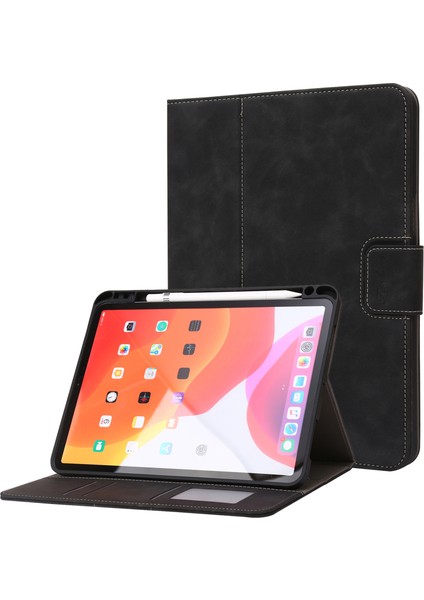 iPad Air 11 (2024) Cüzdan Deri Kalemli Yuvası Tablet Kılıfı (Yurt Dışından)