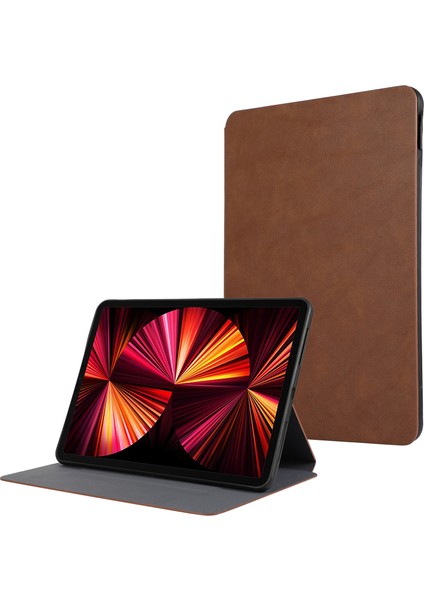 iPad Air 11 (2024) Otomatik Uyandırma uyku Standlı Pu Deri Tablet Kılıfı (Yurt Dışından)
