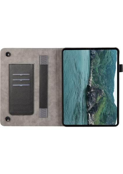 iPad 10.2 (2021 2019) 2020) Kart Yuvası Koruyucu Pu Deri Çevirin Tablet Kılıfı (Yurt Dışından)