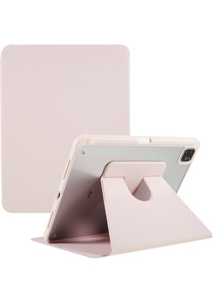 iPad Pro 11 Pu Deri Tpu Akrilik Döner stand'lı Düşme Önleyici Koruyucu Tablet Kılıfı (Yurt Dışından)