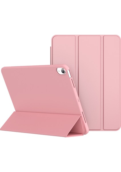 iPad Air (2020 2022) Üç Katlı Stand Tpu Pu Deri Tablet Kılıfı (Yurt Dışından)