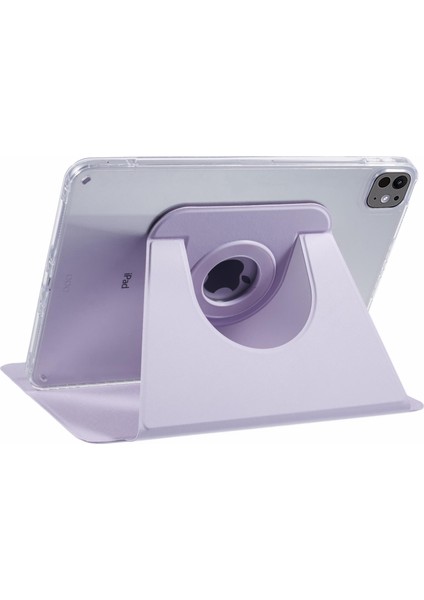 iPad Pro 11 (2024) Pu Deri Tpu Akrilik Manyetik Çıkarılabilir Tablet Kılıfı (Yurt Dışından)