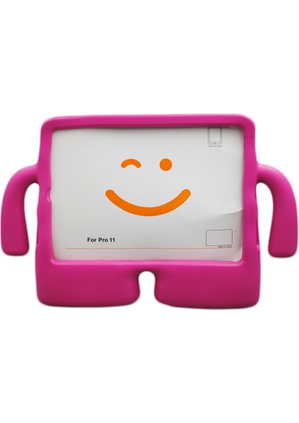 3D Sevimli Karikatür Çocuklar Eva iPad Air (2020) AIR (2022) PRO 11 Inç (2018) ROSE Tablet Kılıfı (Yurt Dışından)