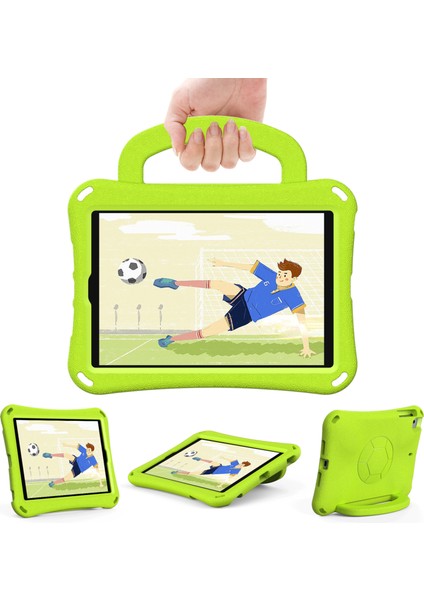 iPad Mini mini 2 mini 3 mini 4 mini (2019) 7.9 Inç Standı Futbol Desenli Eva Sert Tablet Kılıfı (Yurt Dışından)