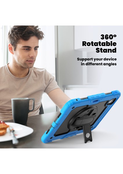 iPad Pro 11 (2024) Pc Silikon Ekran Koruyucu Kalem Tutucu Tablet Kılıfı (Yurt Dışından)