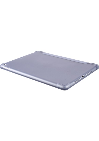 iPad 10.2 (2019 2020 2021) Üç Katlı Stand Akıllı Uyandırma uyku Deri (Apple Pencil Depolama Oluklu) Tablet Kılıfı (Yurt Dışından)