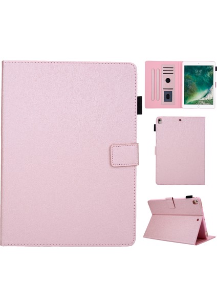iPad 9 7 Inç (2018 2017) Kart Saklamalı Deri Tablet Kılıfı (Yurt Dışından)