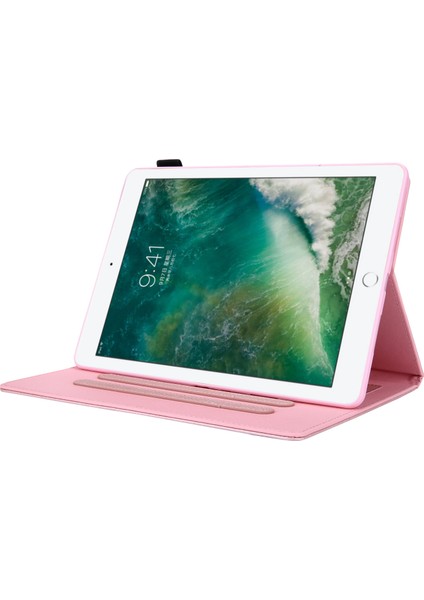 iPad 9 7 Inç (2018 2017) Kart Saklamalı Deri Tablet Kılıfı (Yurt Dışından) modelleri