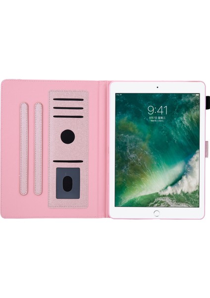 iPad 9 7 Inç (2018 2017) Kart Saklamalı Deri Tablet Kılıfı (Yurt Dışından) fırsatları