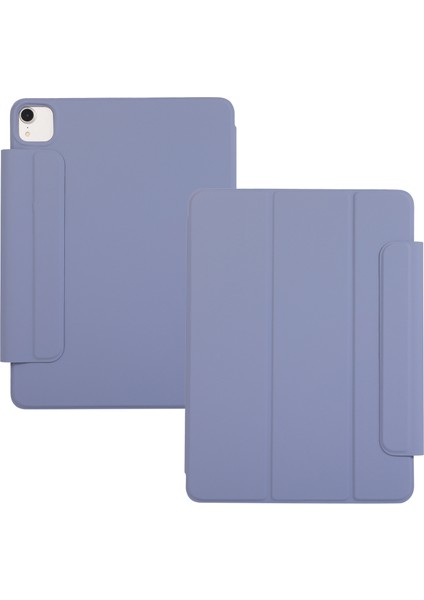 Sert Pc Pu Deri iPad Pro 12.9 (2022 2021 2018 2020) Manyetik Tokalı Tablet Kılıfı (Yurt Dışından)
