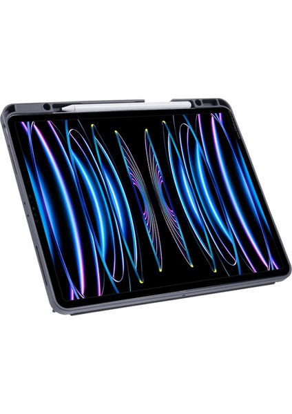 iPad Air 13 (2024) Akıllı Deri Origami Standı Tablet Kılıfı (Yurt Dışından) fiyatları